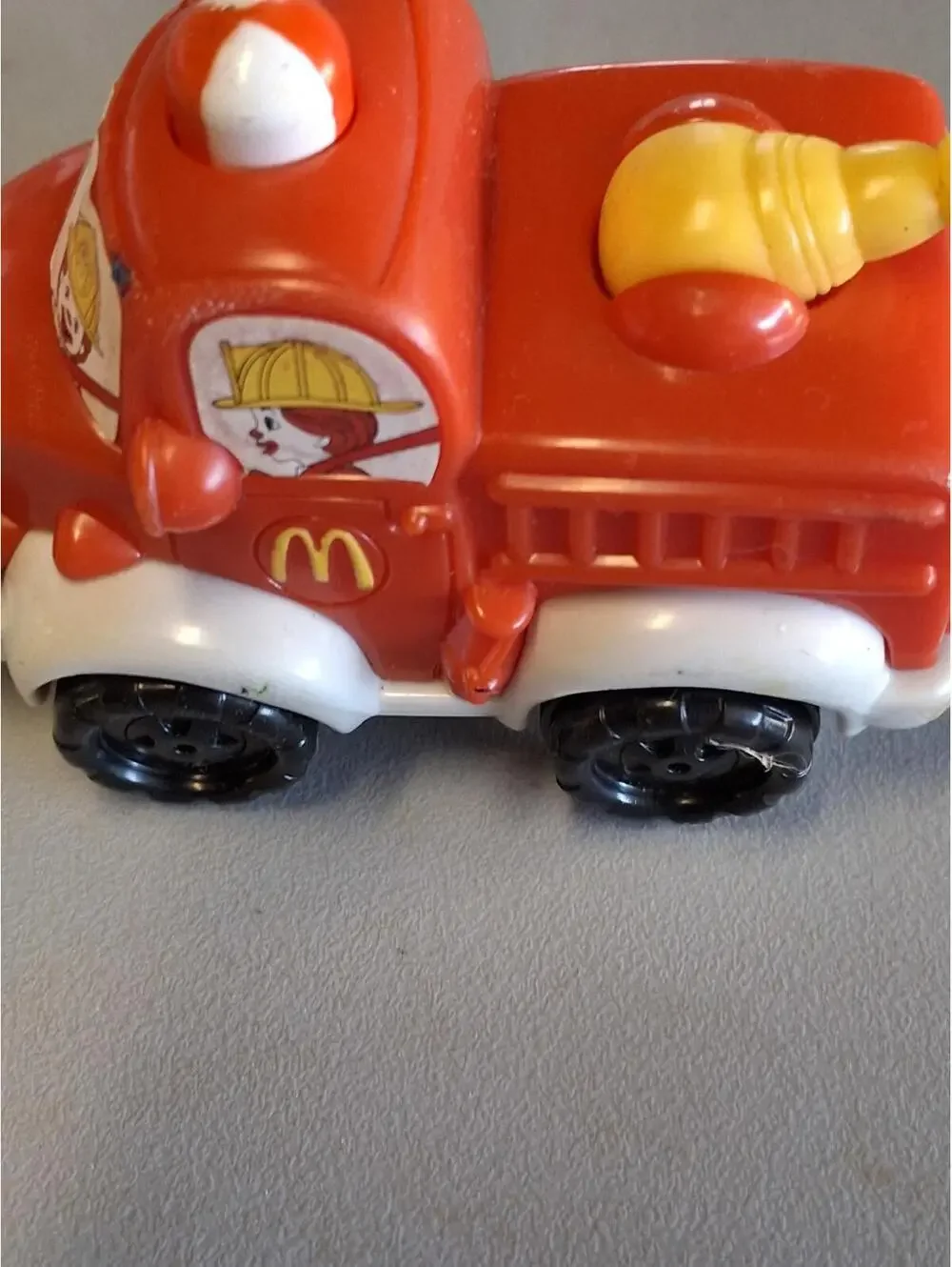 McDonald's Retro Fire Truck Toy